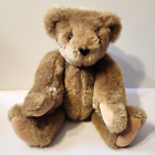 Vermont Teddy Bear Co Brown Jointed Stuffed Animal Plush Soft Moveable USA