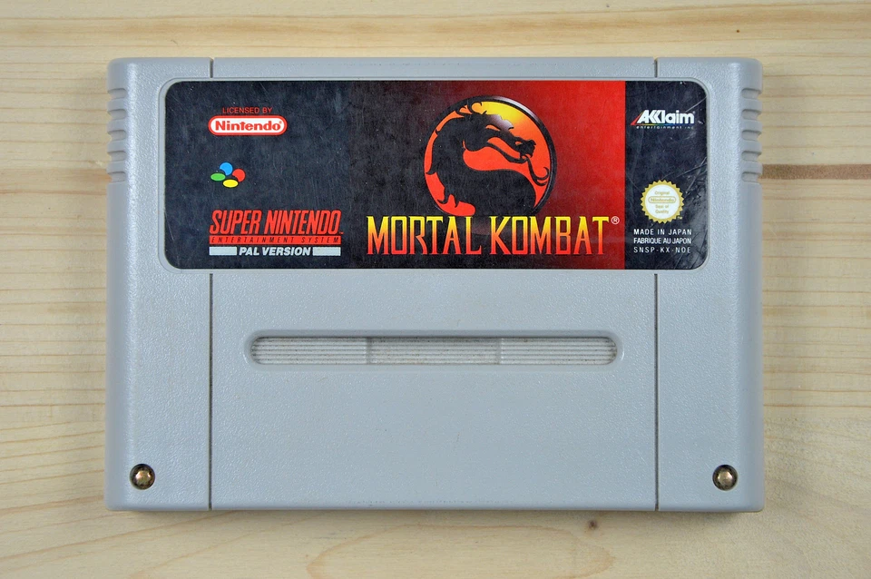 SNES - Mortal Kombat für Super Nintendo - Bild 1 von 1