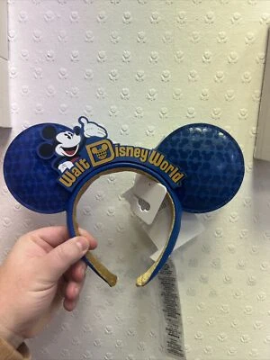 Walt Disney World Making Magic Retro Ears Disney Parks Blue  - Image 1 of 2