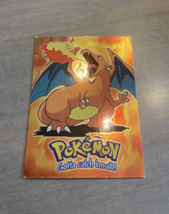 Topps Pokemon The Movie Charizard Holo foil! E6 of 12 NM 