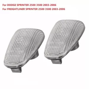 For DODGE 03-06 SPRINTER 2500 3500 TURN SIGNAL SIDE REPEATER LIGHT LENS SET/2 - Picture 1 of 9