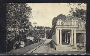 Broadalbin NY Railroad Station Adirondacks c590 - Picture 1 of 2