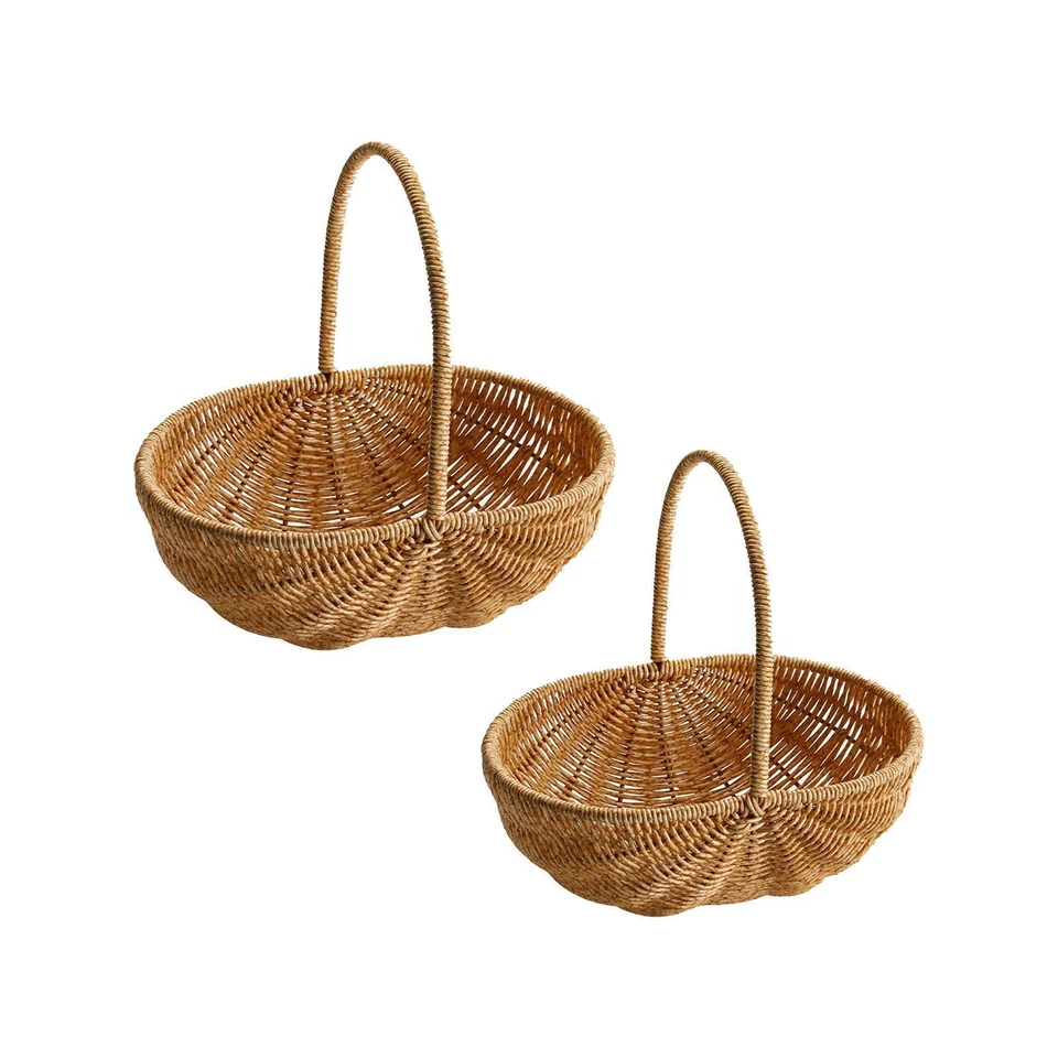 Storage Basket Easter Eggs Candy Basket Container Flower Pot Flower Basket - Image 1 of 1