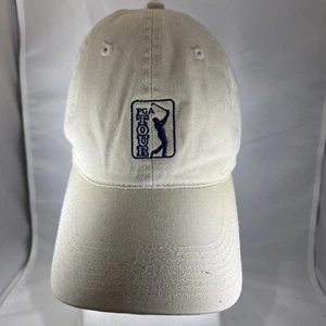 PGA Tour Golf Hat / Cap Tan Strapback Headwear The Game Free Shipping - Picture 1 of 10