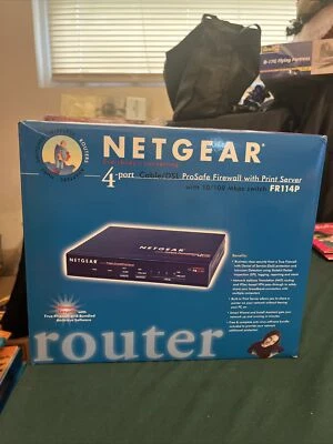 Netgear FR114P 100 Mbps 4-Port 10/100 Wireless Router (FR114PNA) - Image 1 of 4