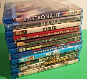 Lot 11 Blu-Ray Blueray Classic Movies Films Played Only Once & 2 Factory Sealed - Picture 1 of 6