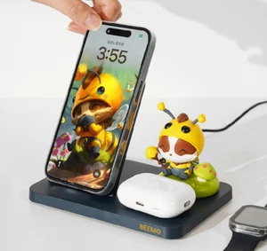 League of Legends TEEMO Caricatore Wireless per 2 Dispositivi +TRACCIA - Foto 1 di 10