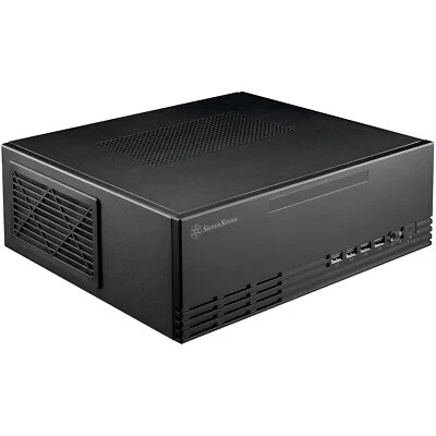 SilverStone SST-ML11B, HTPC-Gehäuse, schwarz - Bild 1 von 4