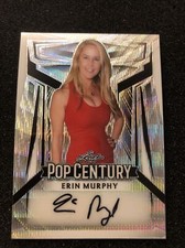 2013 Leaf Metal Pop Century ERIN MURPHY Auto Silver Wave /12