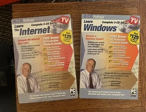 Video Professor: Learn The Internet (Sealed) Learn Windows Complete - Picture 1 of 1