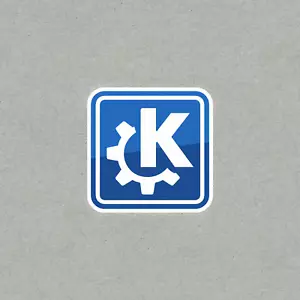 Pegatina con el logotipo de KDE Linux - Muestra tu amor por el software de código abierto #5114 - Imagen 1 de 1