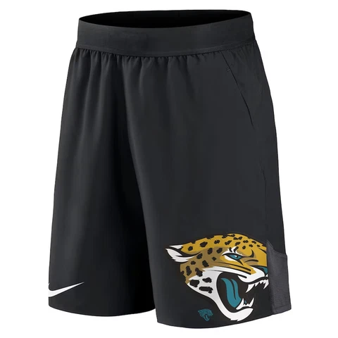 Jacksonville Jaguars Nike Stretch Performance Shorts Men's NFL Training Dri-FIT Cover