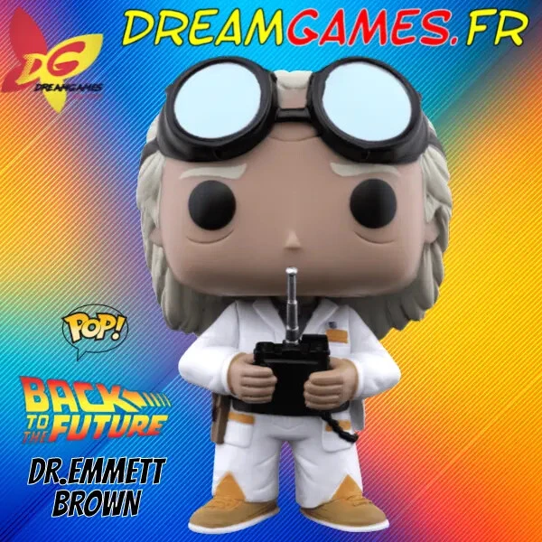 Figurine Funko Pop Dr Emmett Brown 50 Back to the Future - Photo 1/1
