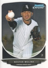 2013 Bowman Chrome Mini Baseball #249 Nestor Molina 