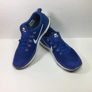 Nike Free Training Flywire Mens Sz 12.5 Blue Running Shoes Sneakers 833257-410 - Picture 1 of 9