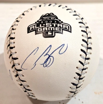 Craig Biggio/Lance Berkman Signed Official 2003 All-Star Game Baseball PSA/DNA - Image 1 of 3
