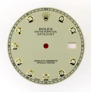 Original Para Hombre Rolex Datejust II 116303 116333 esfera diamante marfil 2/tono #M2 - Imagen 1 de 8