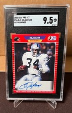 2021 LEAF PRO SET SPORTS - Bo Jackson - Autograph Auto #PSA-BJ1