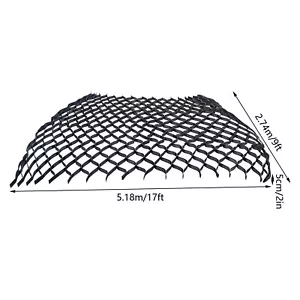 HDPE Geo Grid Ground Grid Honeycomb Geocell Geocell Permeable Pavers 9*17ft - Picture 1 of 23