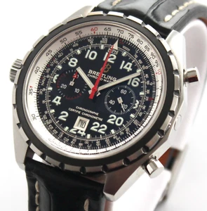 BREITLING Watch, CHRONO-MATIC NAVITIMER 24H A22360 Limited Edition, Croc Strap - Picture 1 of 12