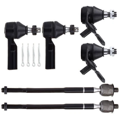 6x Front Lower Ball Joints Tie Rod For 1998-2002 Chevrolet Prizm Toyota Corolla - Image 1 of 4
