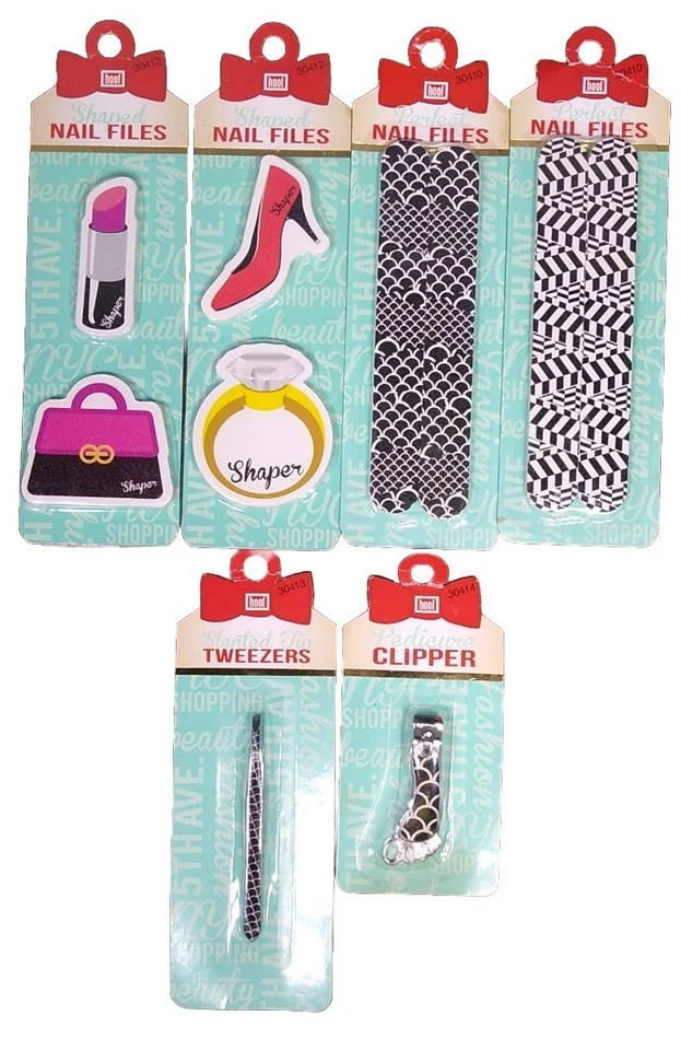 New Sealed Nail Files. Perfect-Shaped Manicure Pedicure (6-PACK)  - Image 1 of 4