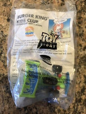 Toy Story Burger King 1995 Kid's Club RC coche de carreras sellado Disney Pixar Foto 1 de 2