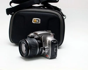 Canon EOS Digital Rebel 6.3MP Digital SLR Camera (Silver), 18-55 f/3.5-5.6 Lens - Picture 1 of 16