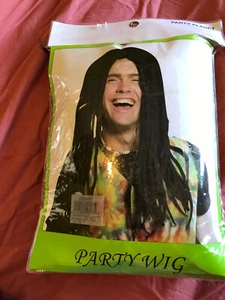 Halloween Mens Party Long Hair Wig - Picture 1 of 2