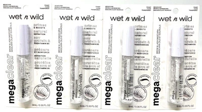 (4) Wet N Wild MegaClear Brow & Lash Mascara 0.30 fl oz Sealed 11144487 - Clear - Image 1 of 3