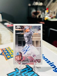 2023 Topps Chrome - Autógrafos de novato Lenyn Sosa #RA-LS (AU, RC) White Sox - Imagen 1 de 2