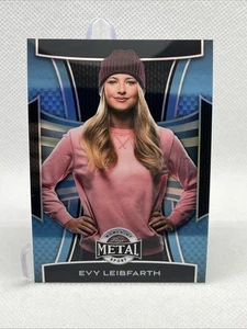2025 Leaf Metal Women Of Sport Chevy Leibfarth #1/8 Blue Refractor - Bild 1 von 2