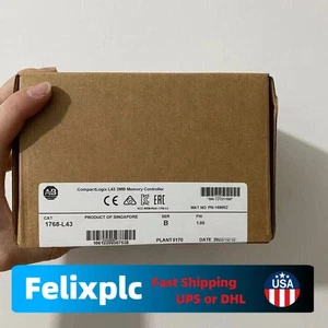 Factory Sealed AB 1768-L43 Ser B CompactLogix L43 Controller  US Free Tax - Picture 1 of 6