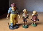 Elastolin Masse Figuren: Hänsel und Gretel und Hexe