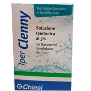 CHIESI FARMACEUTICI Chiesi Iper Clenny Soluzione Ipertonica Monodose 20 Flaconi 5 ml