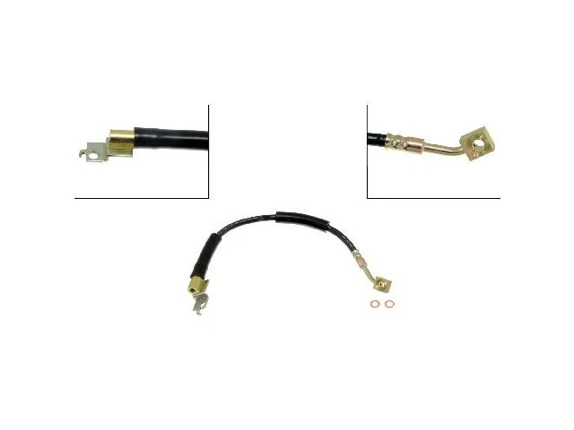Front Right Brake Hose For Jeep Cherokee Wrangler Grand Wagoneer Comanche NM43Y3 - Imagem 1 de 1
