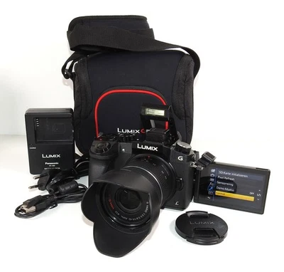 Panasonic LUMIX DMC-G70 Digi. Systemkamera 16MP Wlan Touch 3" 4K 14-42mm Obj. * - Bild 1 von 4