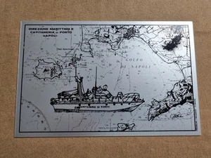 Bozzetto targa Dir. Marittima E Capitaneria Di porto Napoli e Golfo di Napoli - Picture 1 of 7