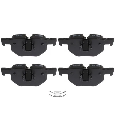 Juego de 4 pastillas de freno traseras metálicas para BMW X6 2010-2017 3,0 L 2009-2017 BMW X5 Foto 1 de 4