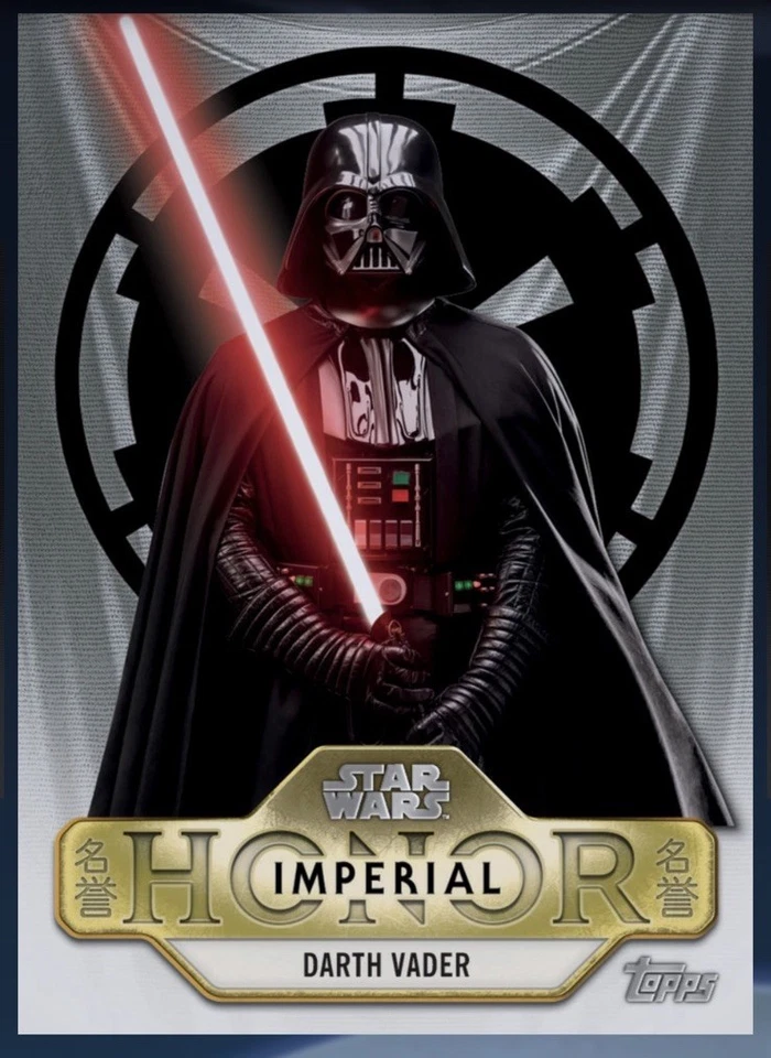 2025 Topps Star Wars MEIYO Imperial Honor-DARTH VADER (Topps SWCT Digital Card - Image 1 of 1