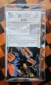 Scramble Squares BEES World's Most Challenging 9 Piece Tile Puzzle - Picture 1 of 2