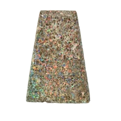 Louisiana  Opal  Cabochon Natural  Untreated Tapered Cushion 25.31 tcw - Image 1 of 4