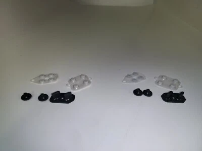 CLASSIC GAME SOURCE INC. 2X Conductive Silicone Button Pads Parts for SUPER Nintendo SNES Controller