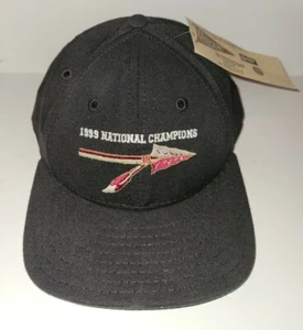 Florida State FSU 1999 National Champions Snapback Hat Cap NWT but flawed - Picture 1 of 4