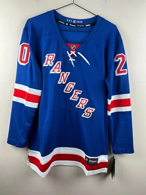 Camiseta deportiva azul New York Rangers Kreider #20 para mujer Fanatics Breakaway NHL talla L Foto 1 de 4