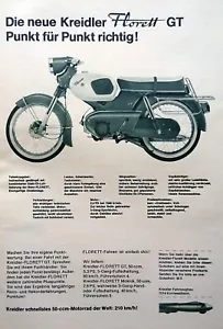 Kreidler Florett GT, originale Werbung aus 1966 - Picture 1 of 2