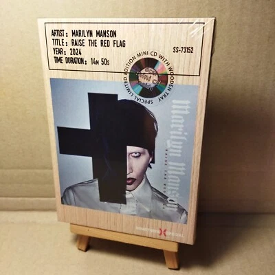Marilyn Manson - Raise The Red Flag (Single) (Wood Box, Mini-CD) Foto 1 de 3