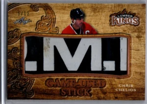 2016-17 Leaf Lumber Kings Hockey Chris Chelios Game Used Stick CANADIENS 5/12 - Bild 1 von 1
