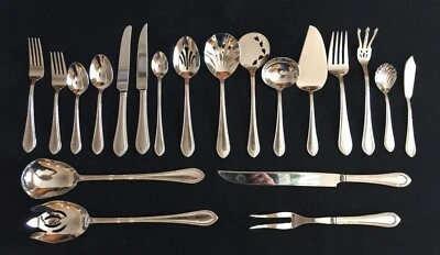 REED & BARTON *TRADICIÓN/MADERA ENREDADA* CUBIERTOS DE ACERO INOXIDABLE CUBIERTOS *TÚ ELIGES* Foto 1 de 4