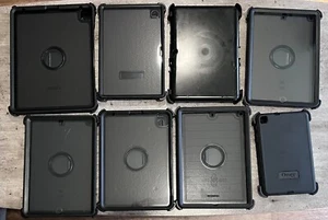 Lot of 8 Used Otterbox Defender Series Cases for iPad Pro Air Mini 9th 6th - Picture 1 of 2